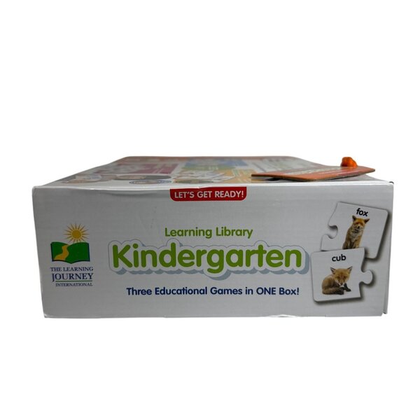 Lets Get Ready! Learning Library Kindergarten Educational Game Set Complete - Picture 5 of 7